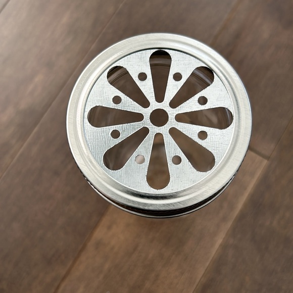 Today is a Good Day Glass Mason Jar Drink Holder, Farmhouse Decor, Drinkware - Picture 4 of 5